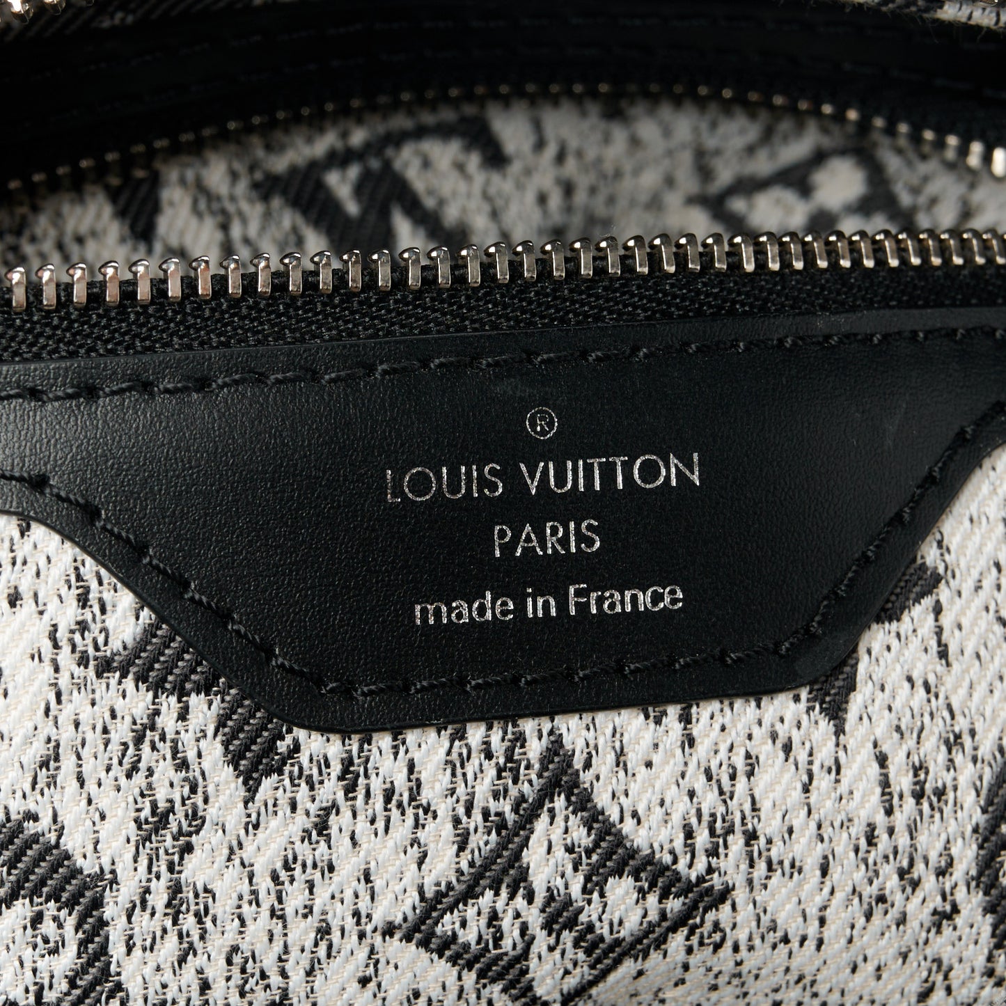 Denim Monogram Jacquard Speedy Bandouliere 25 Black