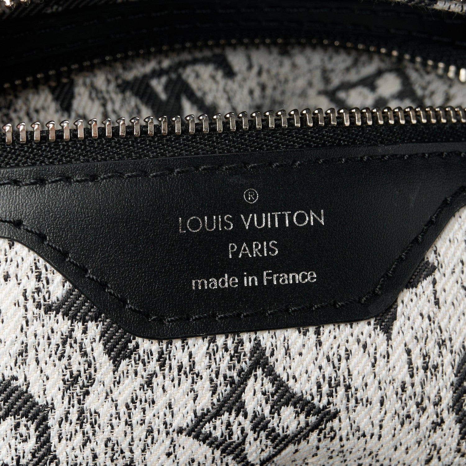 Louis Vuitton Denim Monogram Jacquard Speedy Bandouliere 25 Black 7 of 11