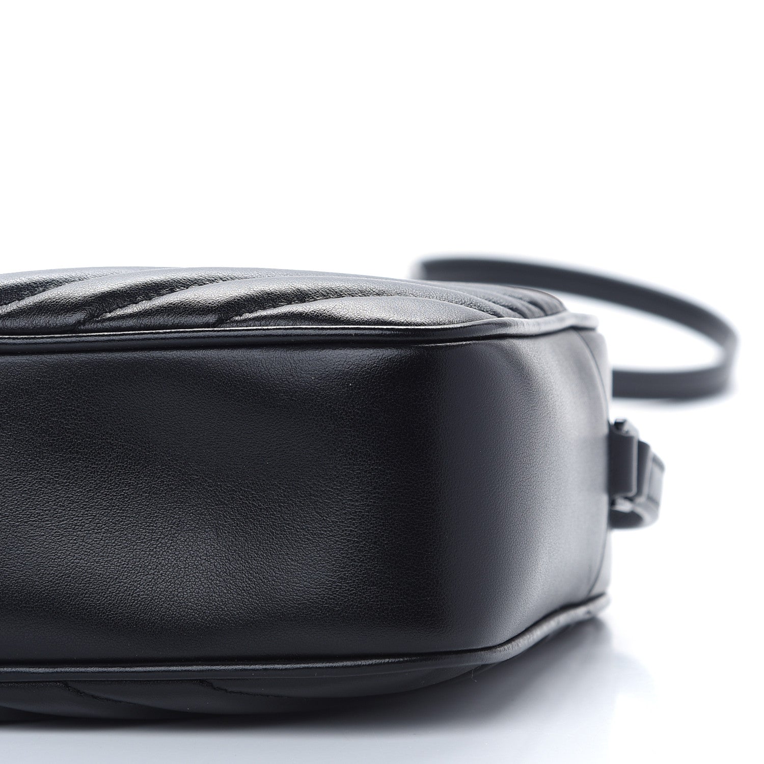 Saint Laurent Calfskin Matelasse Monogram Lou Camera Bag Black 9 of 9