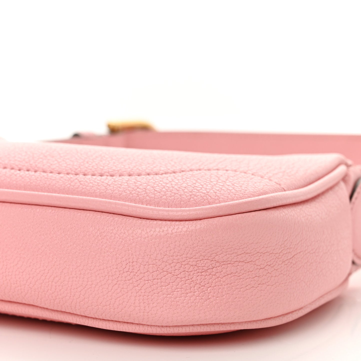 Goatskin Mini Aphrodite Shoulder Bag Wild Rose