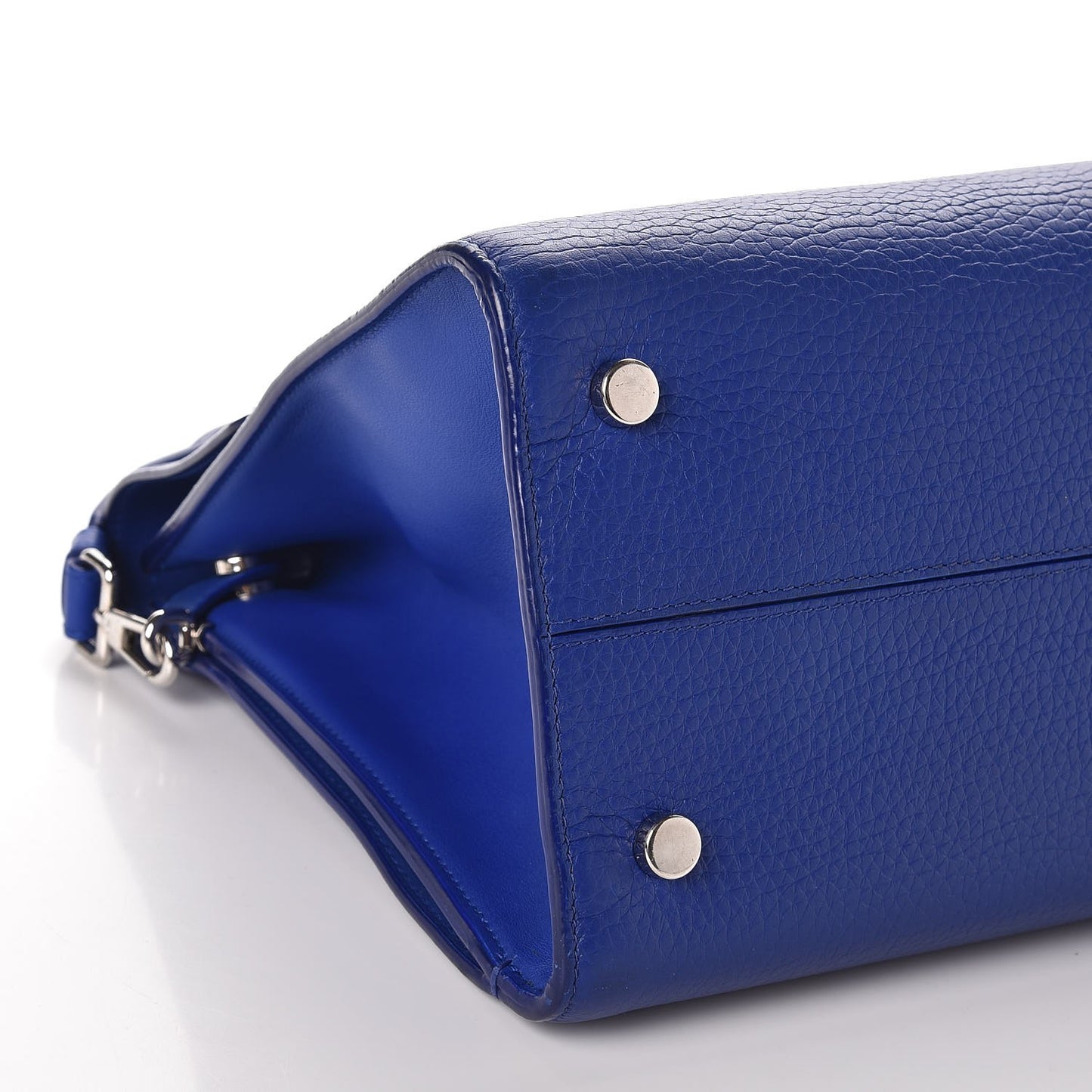 Bullcalf Medium Diorever Flap Yves Klein Blue