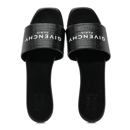 Givenchy Logo 4G Flat Sandals 39 Black 2 of 10