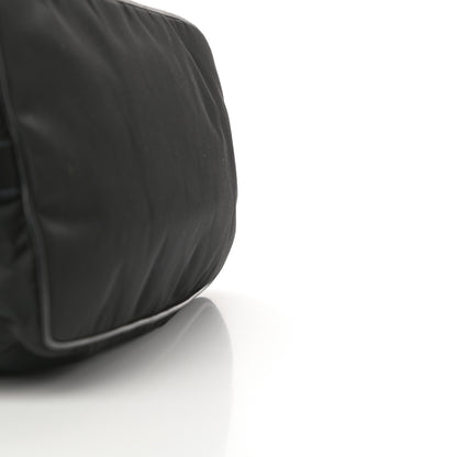 Prada Tessuto Nylon Vitello Hobo Black 11 of 12