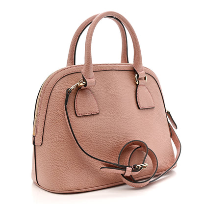 Gucci Dollar Calfskin Medium GG Charm Dome Bag Soft Pink 3 of 13