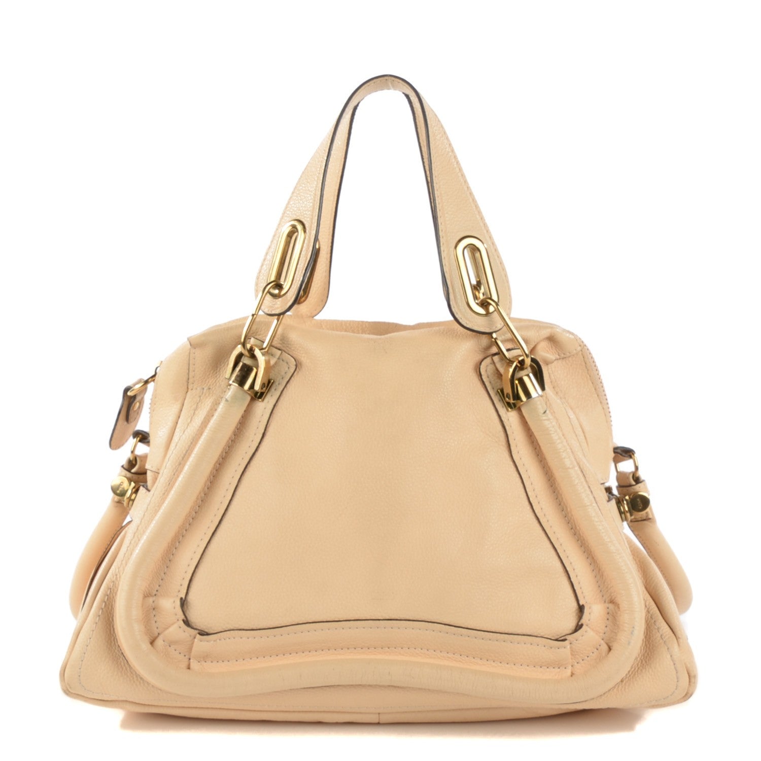 Chloe Calfskin Medium Paraty Biscotti Beige 1 of 14