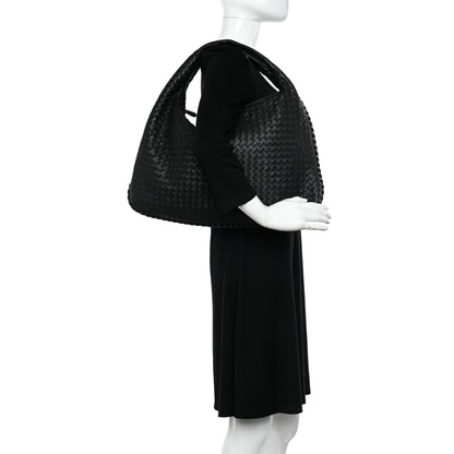 Bottega Veneta Nappa Intrecciato Large Veneta Hobo Black 2 of 10