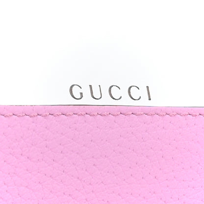 Gucci Calfskin Marquise Crystals Mini GG Chain Wallet Malva 7 of 11