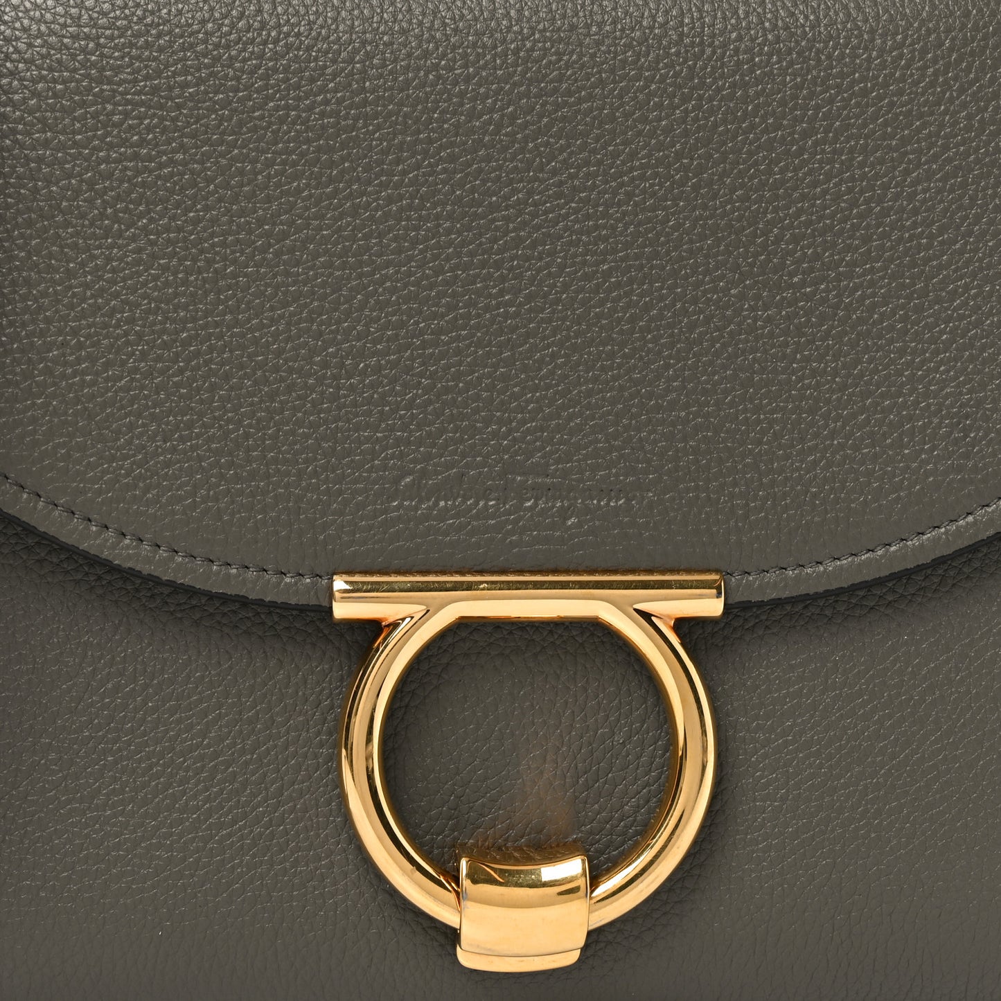 Calfskin Small Margot Top Handle Satchel Verde Olivo