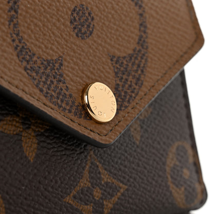 Louis Vuitton Reverse Monogram Giant Zoe Wallet 7 of 8
