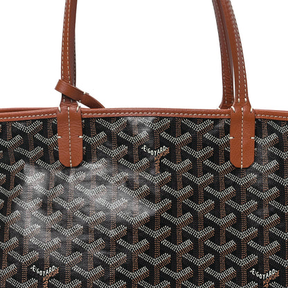 Goyard Goyardine Saint Louis PM Black Gold 8 of 11
