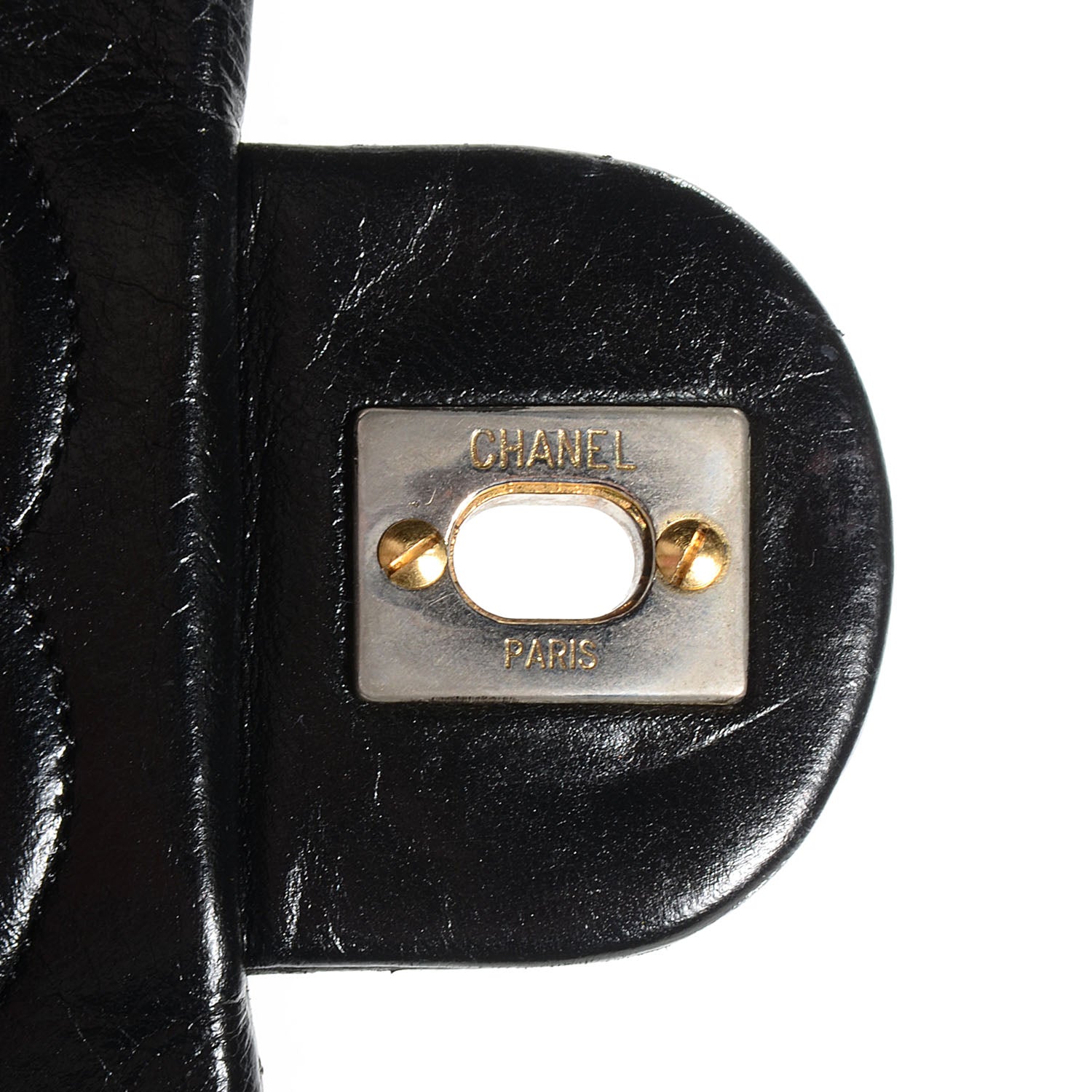 Chanel Lambskin Quilted Mini Square Flap Black 9 of 9