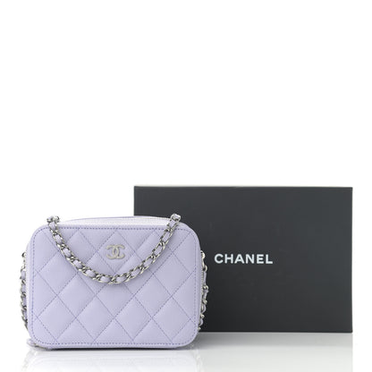 Chanel Caviar Quilted Camera Bag Light Purple 11 of 11