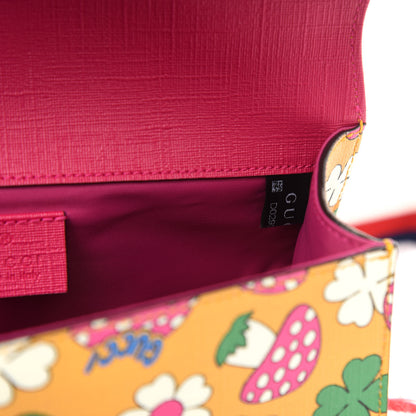 Gucci Canvas Childrens Flower Mushroom Print Shoulder Bag 8 of 11