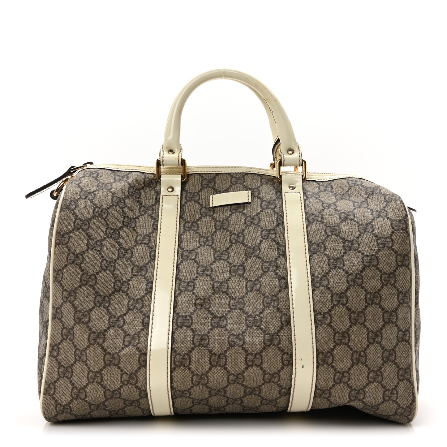 GG Plus Monogram Medium Joy Boston Off White