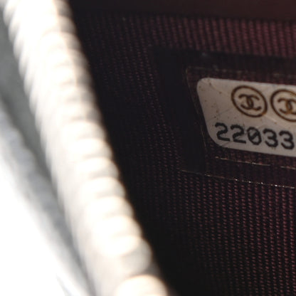 Chanel Caviar Quilted Large Gusset Zip Around Wallet Black 8 of 9