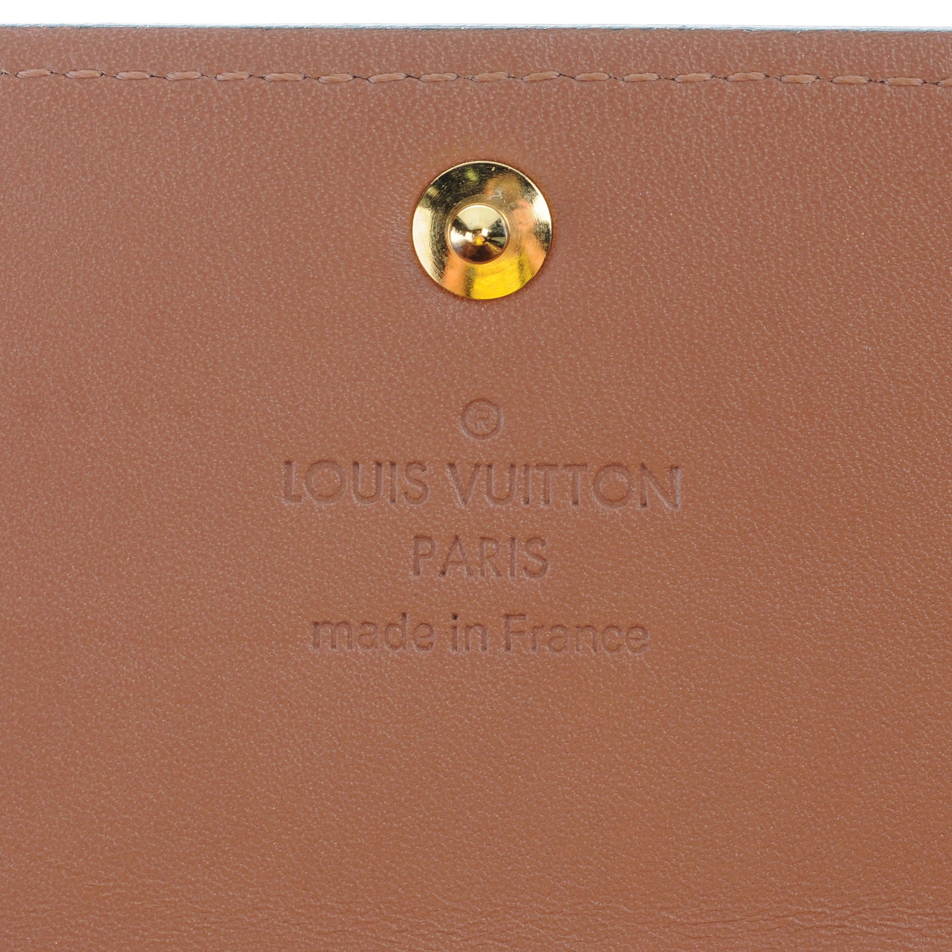 Louis Vuitton Vernis Sarah Wallet Rose Velours 5 of 6