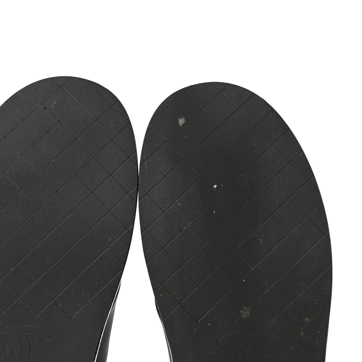 Fabric CC Mules Sandals 40 Black