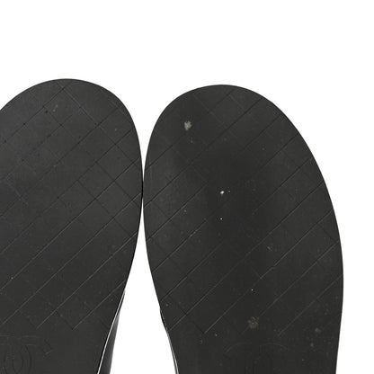 Chanel Fabric CC Mules Sandals 40 Black 9 of 9
