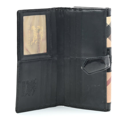 Burberry Supernova Check Constance Continental Wallet Black 6 of 9