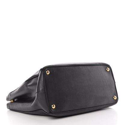 Prada Saffiano Medium Galleria Double Zip Tote Black 4 of 23