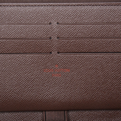Louis Vuitton Damier Ebene Zippy Organizer Wallet 6 of 7