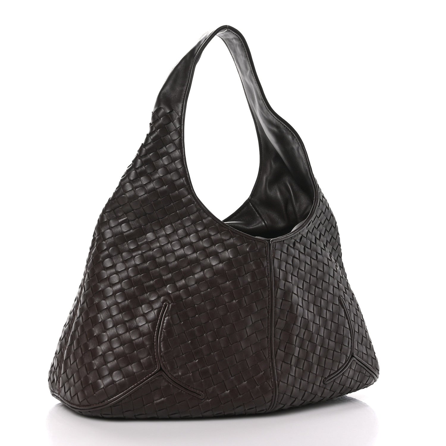 Bottega Veneta Nappa Intrecciato Ball Hobo Ebano 3 of 8