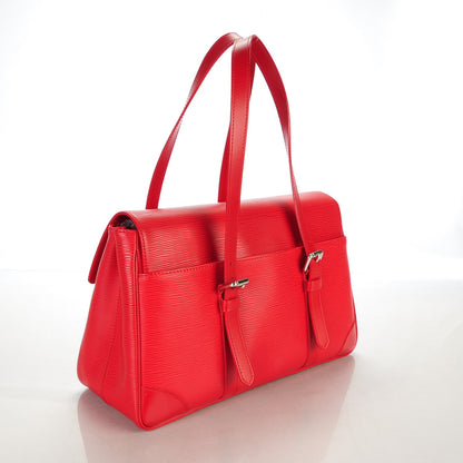 Louis Vuitton Epi Segur MM Rouge 3 of 8