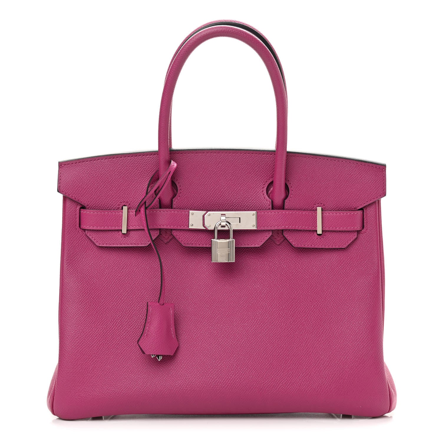 Hermes Epsom Birkin 30 Rose Pourpre 1 of 11