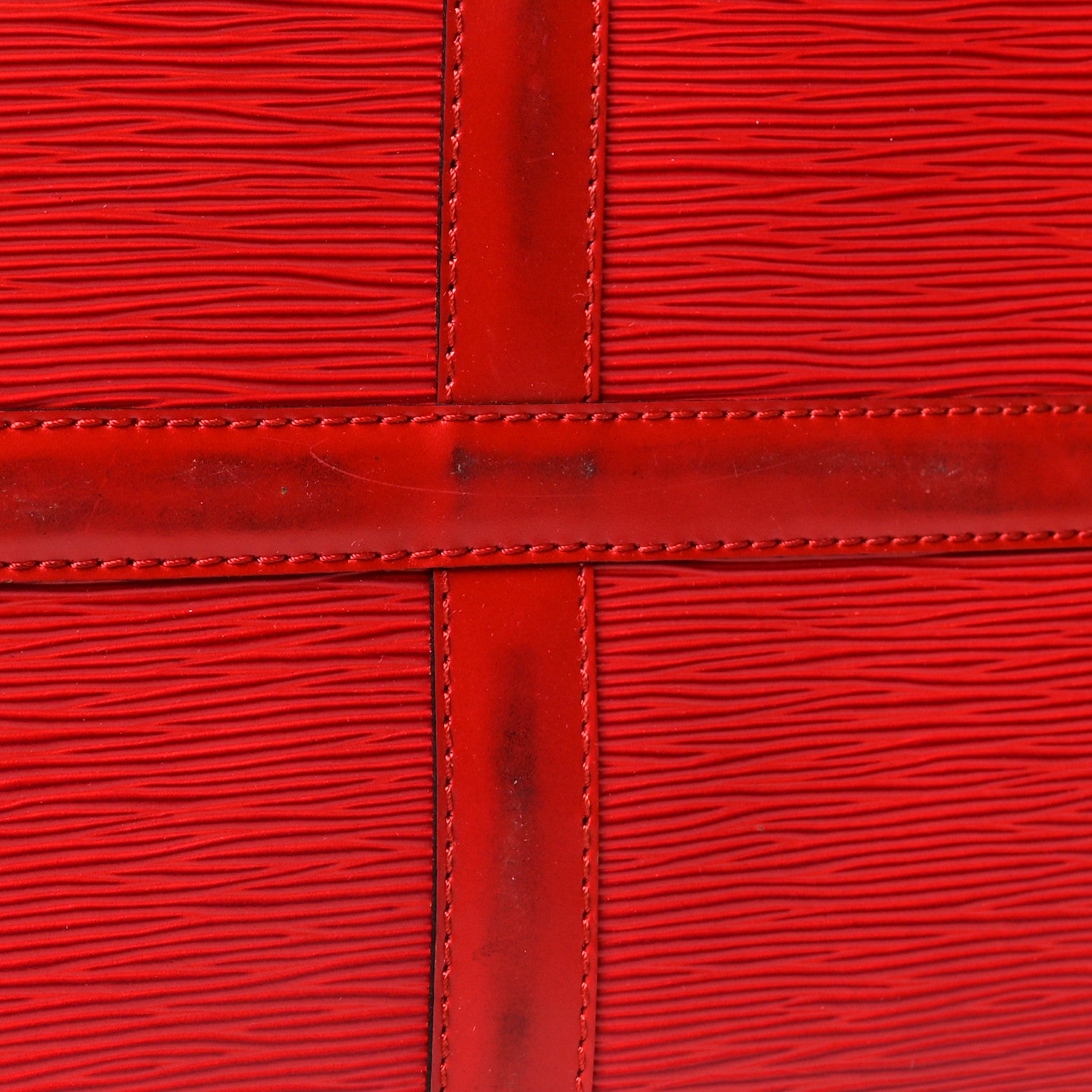 Louis Vuitton Epi Keepall 50 Castillan Red 14 of 15