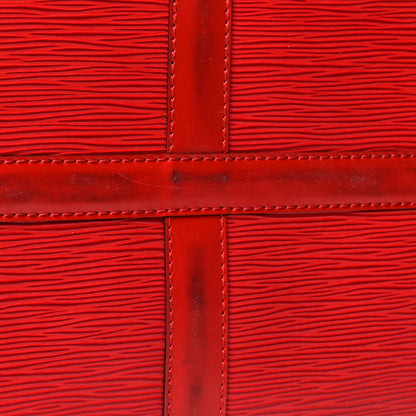 Louis Vuitton Epi Keepall 50 Castillan Red 14 of 15