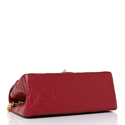 Chanel Aged Calfskin Quilted 2.55 Reissue Mini Flap Red 4 of 9
