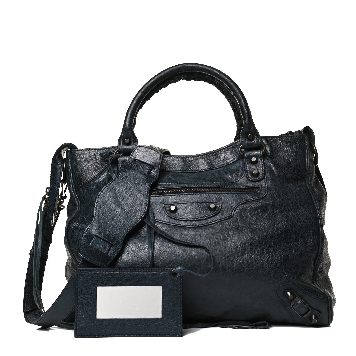 Balenciaga Agneau Classic Hardware Velo Dark Night 1 of 9