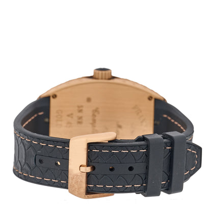 Franck Muller 18K Rose Gold Rubber 45mm Vanguard Limited Edition Gold Cobra Automatic Watch V45SCDTGOLD 3 of 4