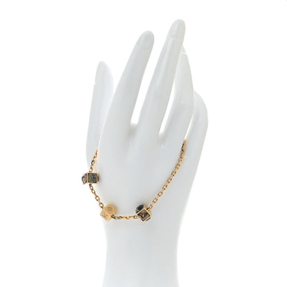 Louis Vuitton Swarovski Gamble Bracelet Gold 2 of 6