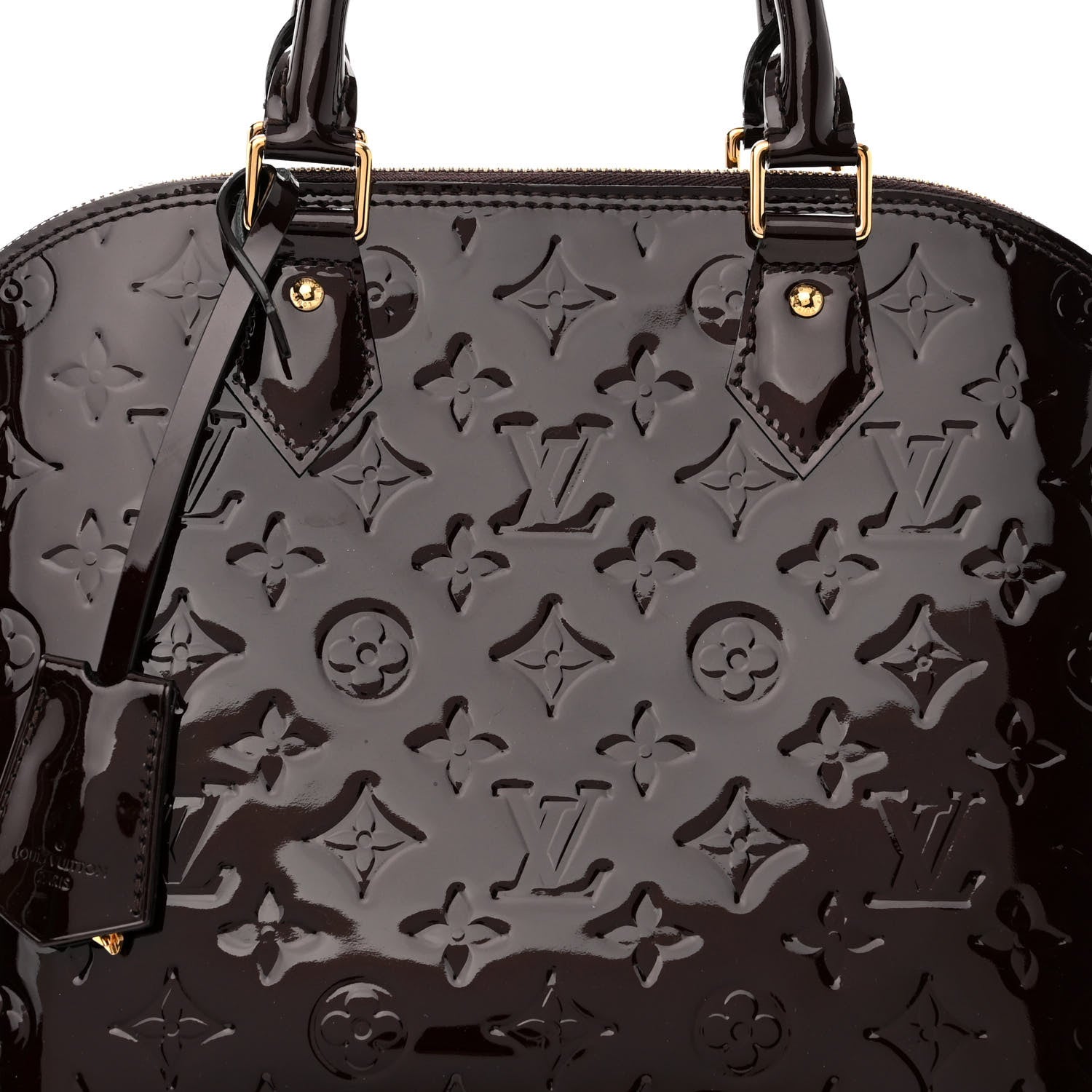Louis Vuitton Vernis Alma PM Amarante 7 of 9