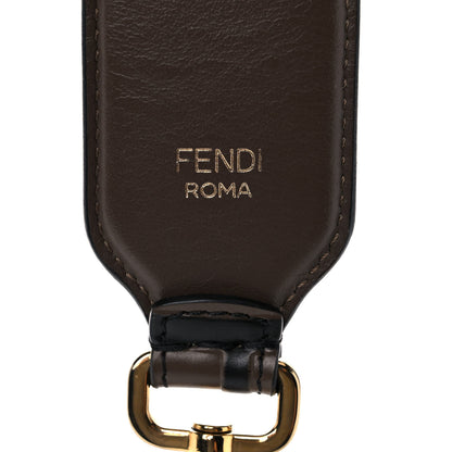 Fendi Calfskin FF 1974 Embossed Mini Strap You Maya Black 3 of 9