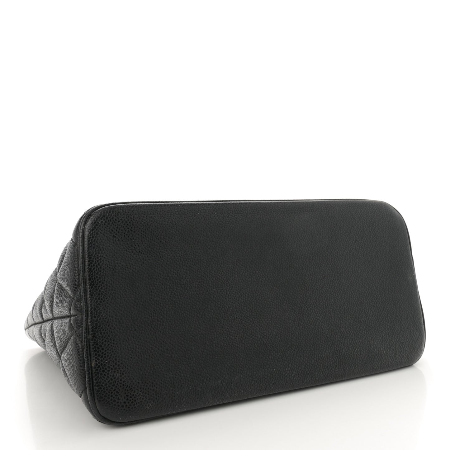 Caviar Quilted Medallion Tote Black