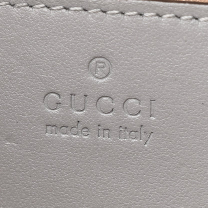 Gucci Calfskin Matelasse Aria Small GG Marmont Chain Shoulder Bag Deep Grey 6 of 10