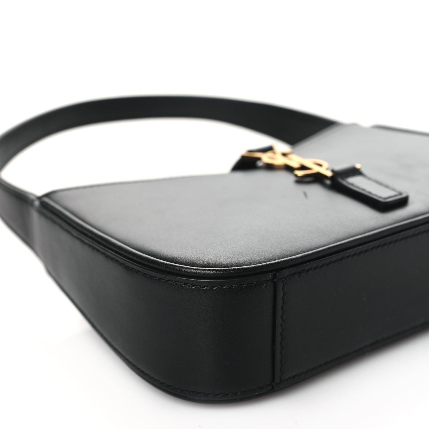Smooth Calfskin Le 5 A 7 Mini Hobo Black