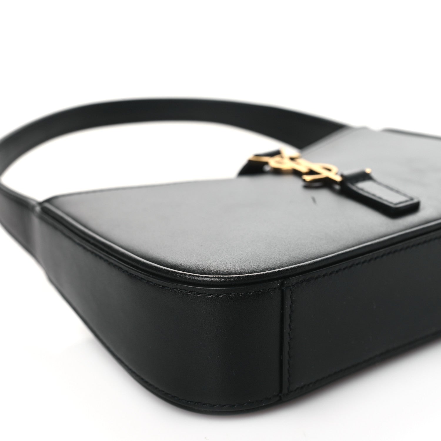 Saint Laurent Smooth Calfskin Le 5 A 7 Mini Hobo Black 8 of 10