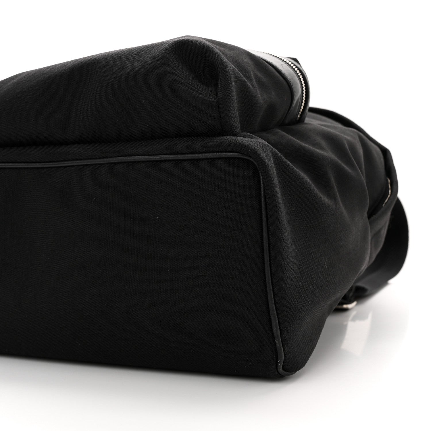 Saint Laurent Canvas City Backpack Black 9 of 10