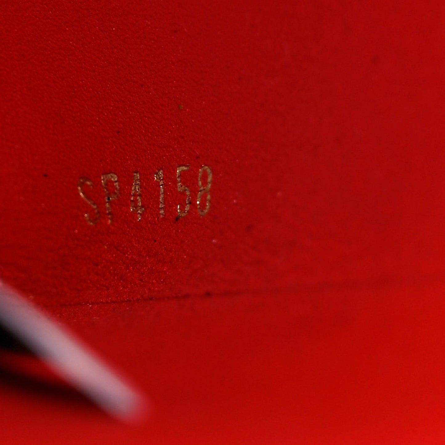 Monogram Medium Kirigami Pochette Insert Coquelicot