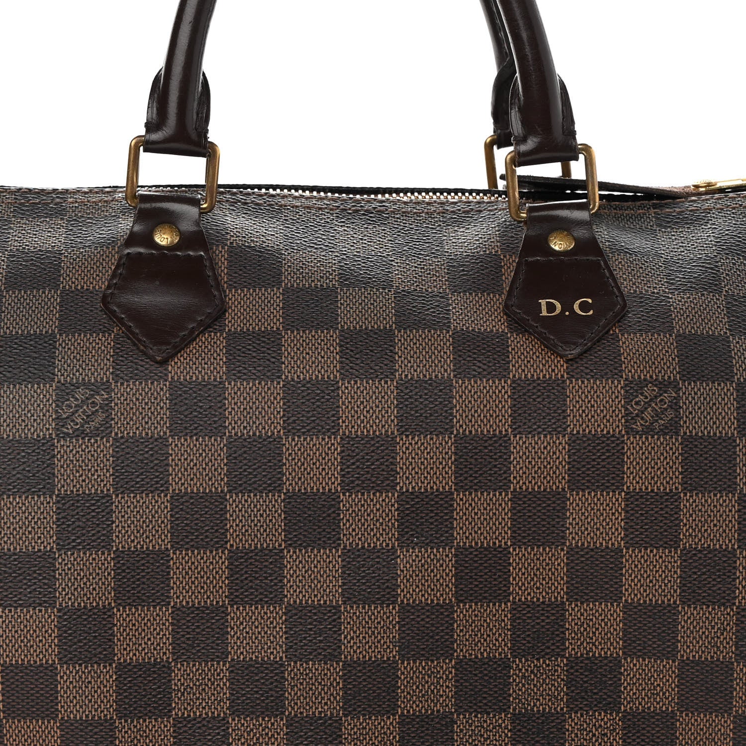 Louis Vuitton Damier Ebene Speedy 30 8 of 14