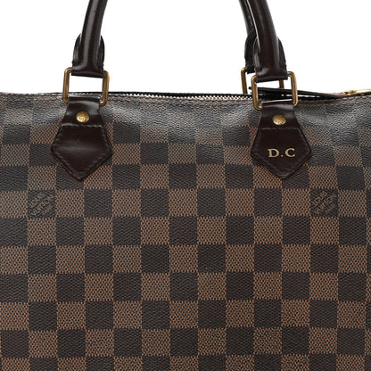 Louis Vuitton Damier Ebene Speedy 30 8 of 14