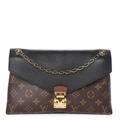 Louis Vuitton Monogram Pallas Chain Black 1 of 9