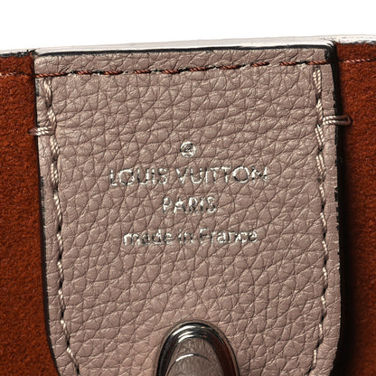 Louis Vuitton Calfskin Lockme Go Tote Vison 6 of 9