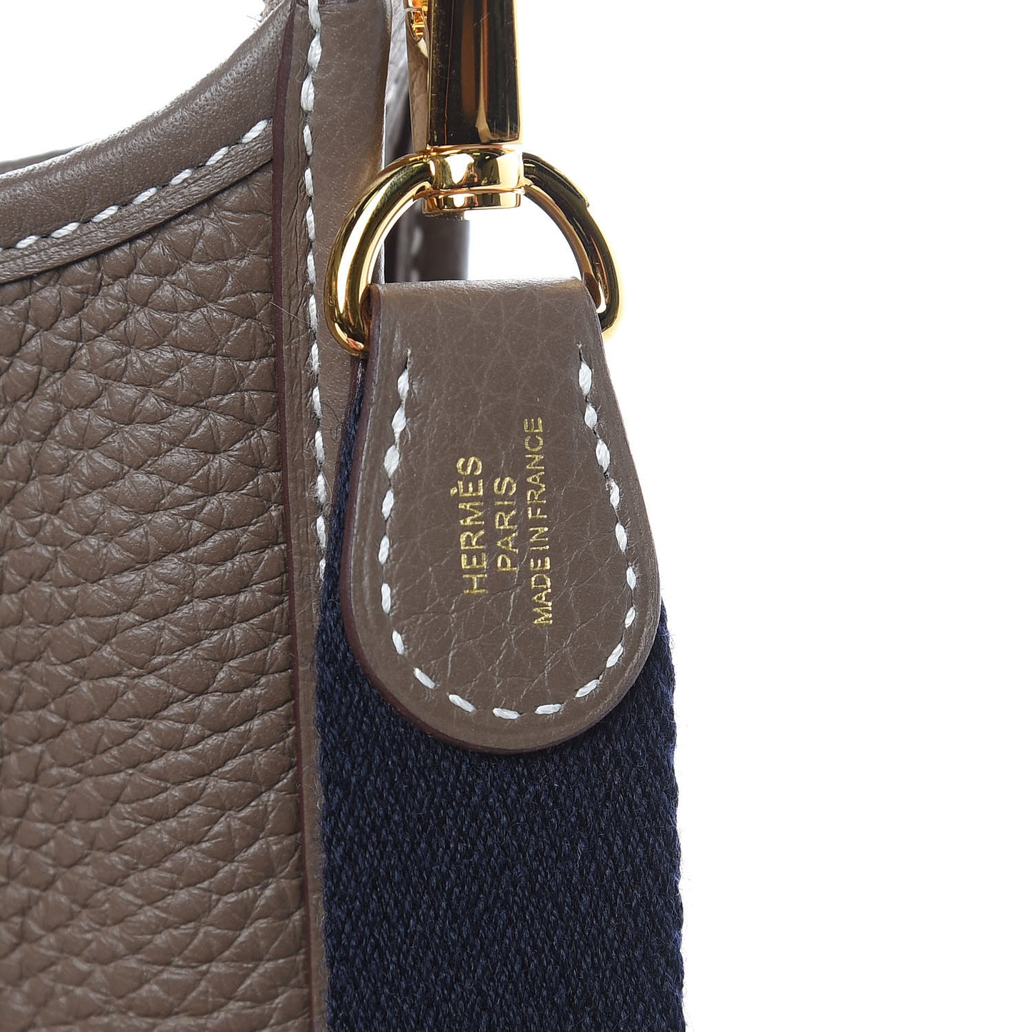 Taurillon Clemence Amazone Evelyne TPM Etoupe Bleu Indigo