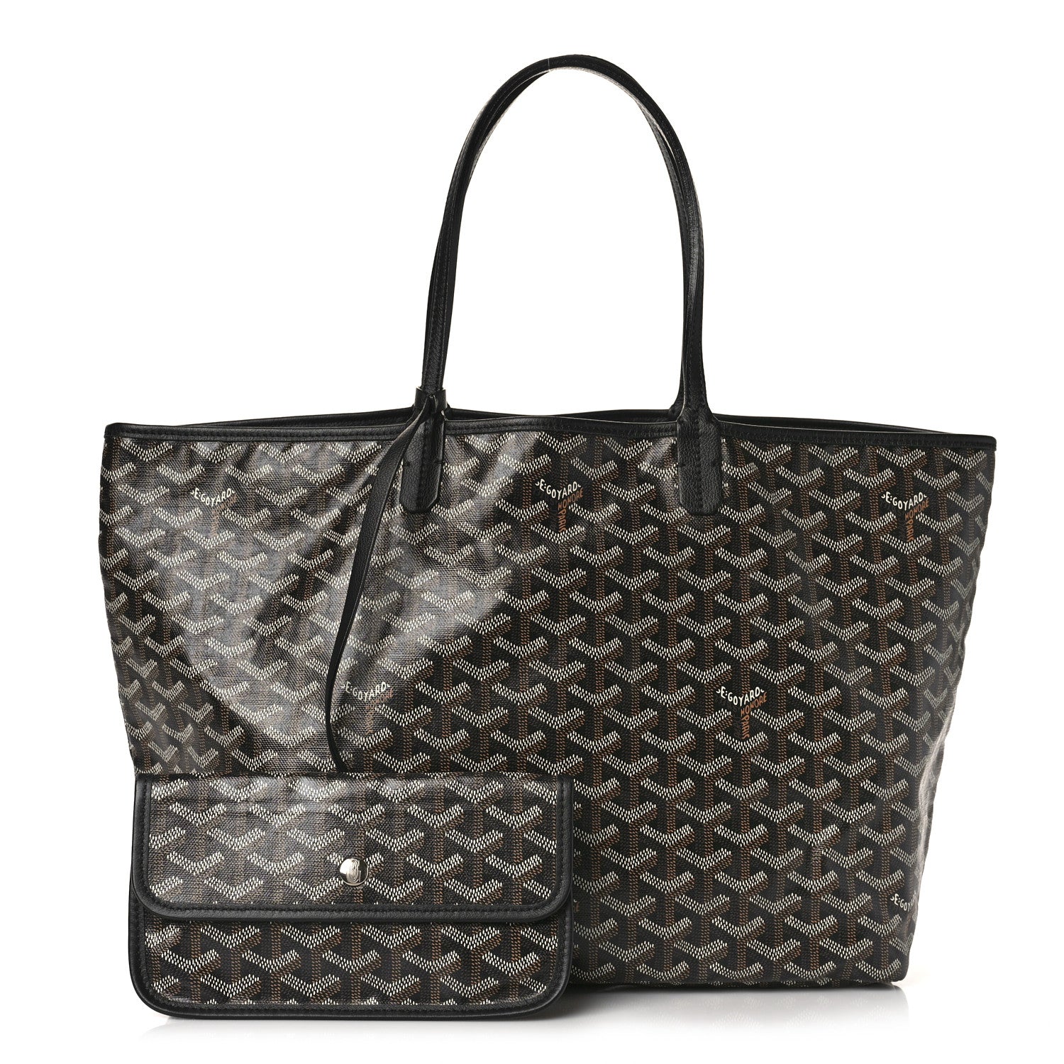 Goyard Goyardine Saint Louis PM Black 1 of 8