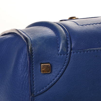Celine Smooth Calfskin Mini Luggage Electric Blue 18 of 26