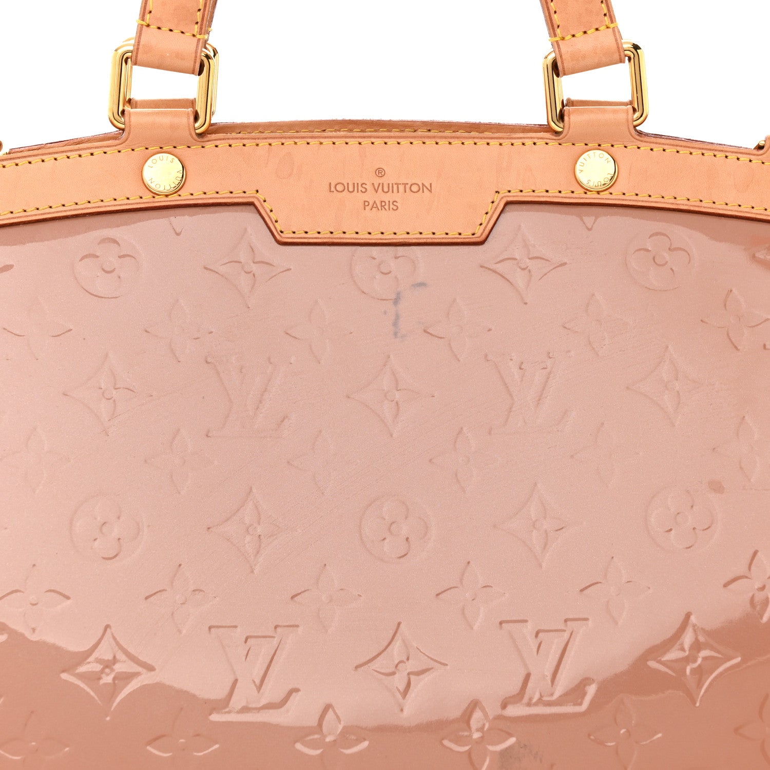 Louis Vuitton Vernis Brea GM Rose Velours 8 of 22